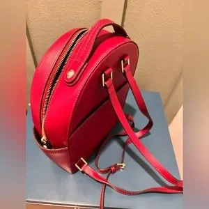 Henri Bendel 57th Street backpack in burgundy henri bendel | Bags | Henri Bendel W 57th Backpack Red  main image 4